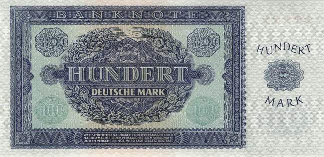100 Mark 1948 ro,346 C